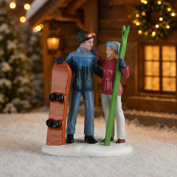 Lemax Kerstminiatuur | Lemax | Winter Date | General Products (Handgeschilderd) 62620 K151001583 - 2