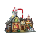 Lemax Kersttafereel | Lemax | Bell's Gourmet Popcorn Factory | Harvest Crossing (Bewegend, Muziek, Led, Handgeschilderd) 75188-EU K151001539 - 1