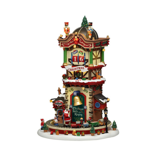 Lemax Kersttafereel | Lemax | Christmas 'Time' Countdown | Caddington Village (Bewegend, Muziek, Led, Handgeschilderd) 65518-EU K151001478