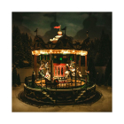 Lemax Kersttafereel | Lemax | Santa Carousel | Carnival (Bewegend, Muziek, Led, Handgeschilderd) 34682-EU K151001079 - 4