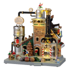 Kersttafereel | Lemax | The Christmas Chocolatier Truffle Factory (Bewegend, Muziek, Led, Handgeschilderd)