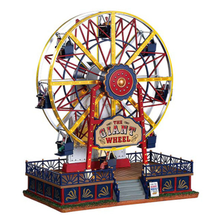 Lemax Kersttafereel | Lemax | The Giant Wheel | Carnival (Bewegend, Muziek, Led) 94482-EU K151001074