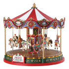 Lemax Kersttafereel | Lemax | The Grand Carousel | Carnival (Bewegend, Muziek, Led) 84349-EU K151001075 - 2
