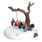 Lemax Kersttafereel | Lemax | Tire Swing Twirl | General Products (Batterijgevoed, Bewegend, Handgeschilderd) 84354 K151001126 - 2