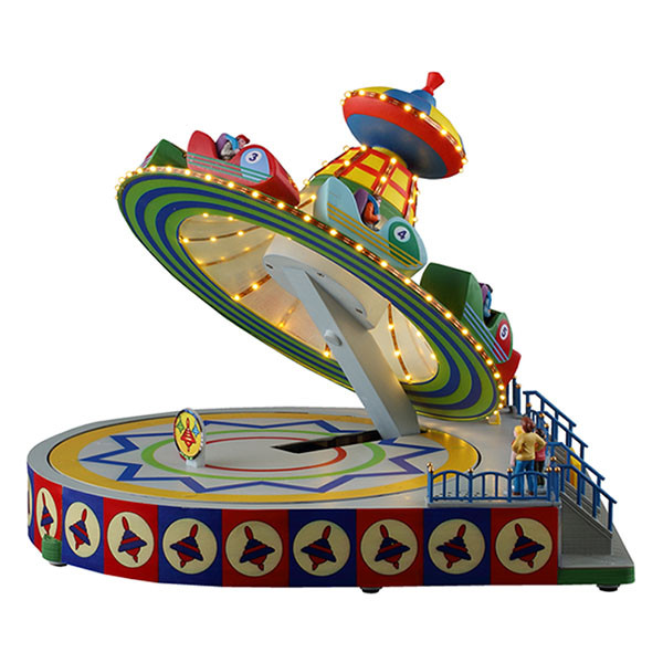 Lemax Kersttafereel | Lemax | Topsy Turvy | Carnival (Bewegend, Muziek, Led, Handgeschilderd) 54451-EU K151001070 - 3