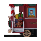 Lemax Kersttrein | Lemax | Jolly Trolley | Caddington Village (Batterijgevoed, Bewegend, Muziek, Led, Handgeschilderd) 4738 K151001080 - 4