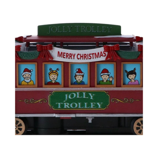 Lemax Kersttrein | Lemax | Jolly Trolley | Caddington Village (Batterijgevoed, Bewegend, Muziek, Led, Handgeschilderd) 4738 K151001080 - 7