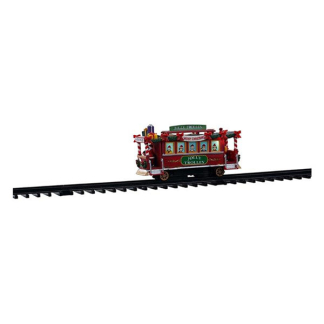 Lemax Kersttrein | Lemax | Jolly Trolley | Caddington Village (Batterijgevoed, Muziek, Led) 4738 K151001080