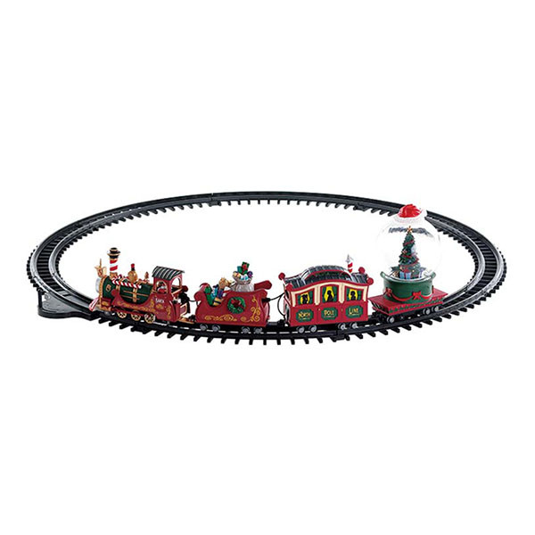Lemax Kersttrein | Lemax | North Pole Railway | General Products (Batterijgevoed, Muziek, Led, Handgeschilderd) 74223 K151001083 - 1