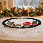 Lemax Kersttrein | Lemax | Yuletide Express | General Products (Batterijgevoed, Bewegend, Muziek, Led) 24472 K151001574 - 2