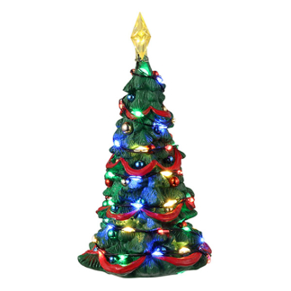Lemax Miniatuur kerstboom | Lemax | Joyful Christmas Tree | General Products (Led, Handgeschilderd) 34101 K151001225 - 3