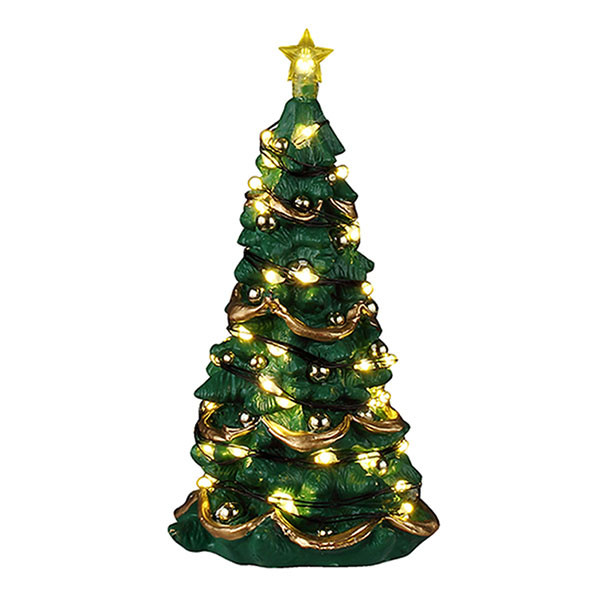 Lemax Miniatuur kerstboom | Lemax | Joyful Christmas Tree | General Products (Led, Handgeschilderd) 54525 K151001227 - 1