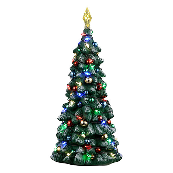 Lemax Miniatuur kerstboom | Lemax | Snowy Christmas Tree | General Products (Led, Handgeschilderd) 34102 K151001226 - 3