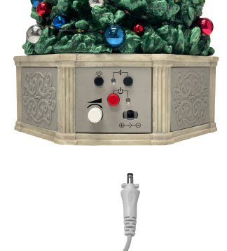 Lemax Miniatuur kerstboom | Lemax (Bluetooth, Muziek, Led) 54580-EU K151001071 - 2