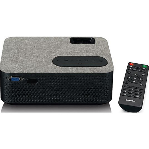 Lenco Beamer | Lenco | LPJ-700BKGY | HD (Bluetooth, 4000 lumen, USB A, HDMI, tot 120", Afstandsbediening) LPJ-700BKGY K170511336 - 2