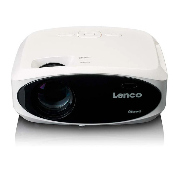 Lenco Beamer | Lenco | LPJ-900WH | Full HD (Bluetooth, 250 ANSI lumen, USB A, HDMI, tot 200", Afstandsbediening) LPJ-900WH K170511337 - 1