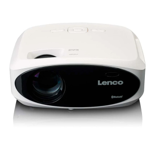 Lenco Beamer | Lenco | LPJ-900WH | Full HD (Bluetooth, 250 ANSI lumen, USB A, HDMI, tot 200", Afstandsbediening) LPJ-900WH K170511337
