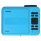 Lenco Mini beamer | Lenco | LPJ-500BU | Full HD  (Bluetooth, 2800 lumen, DVD, USB A, HDMI, tot 100", Afstandsbediening, Draagbaar) LPJ-500BU K170511335 - 4