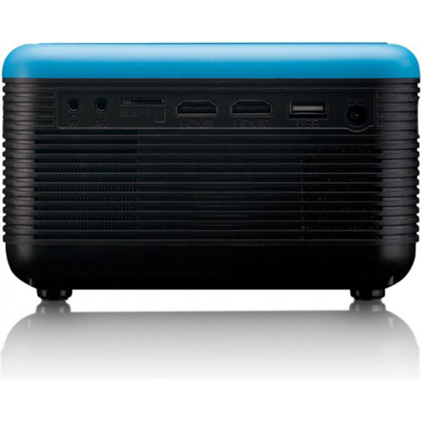 Lenco Mini beamer | Lenco | LPJ-500BU | Full HD  (Bluetooth, 2800 lumen, DVD, USB A, HDMI, tot 100", Afstandsbediening, Draagbaar) LPJ-500BU K170511335 - 5
