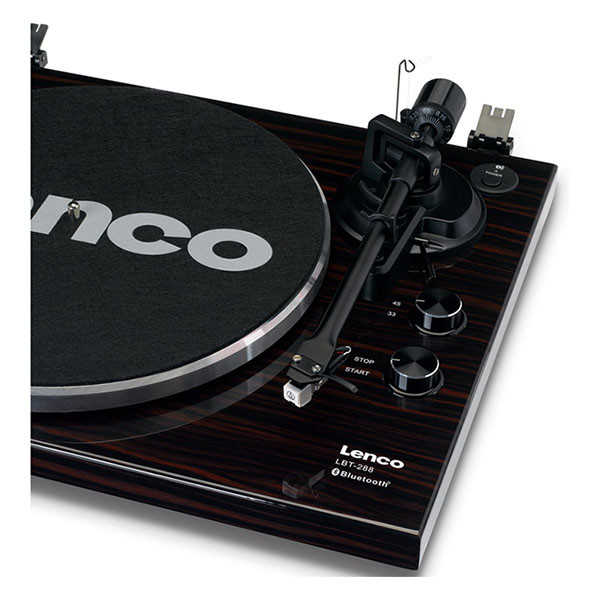 Lenco Platenspeler | Lenco | LBT-288WA (Bluetooth, 33/45 rpm, USB, Riemaandrijving) LBT-288WA K105005267 - 4