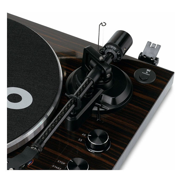 Lenco Platenspeler | Lenco | LBT-345WA | 5W (Bluetooth, 33/45 rpm, Ortofon 2M Red, Riemaandrijving, Hout) LBT-345WA K105005295 - 4