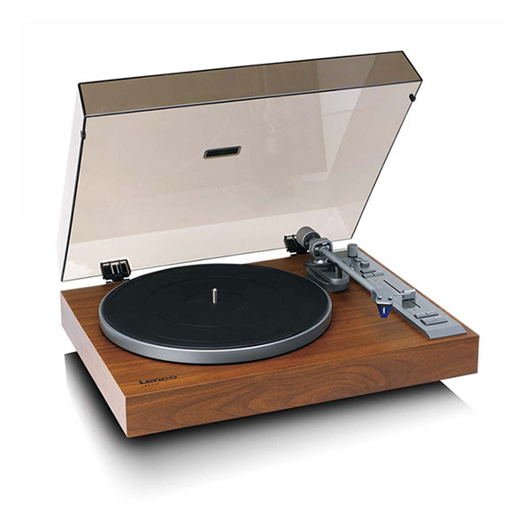 Lenco Platenspeler | Lenco | LBT-515WD | 5W (Bluetooth, 33/45 rpm, Ortofon 2M Blue, Direct drive, Hout) LBT-515WD K105005296 - 1