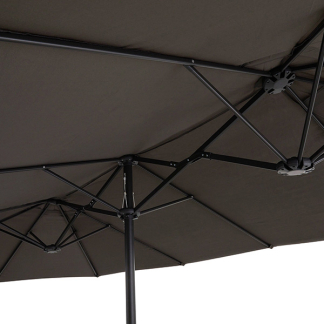 Lifa Garden Dubbele parasol | Lifa Garden | 450 x 270 cm (Antraciet) HET.LG.0161.086.AN K170105683 - 6