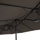 Lifa Garden Dubbele parasol | Lifa Garden | 450 x 270 cm (Antraciet) HET.LG.0161.086.AN K170105683 - 6