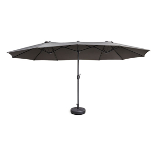 Lifa Garden Dubbele parasol | Lifa Garden | 450 x 270 x 240 cm (Antraciet) HET.LG.0161.086.AN K170105683 - 1