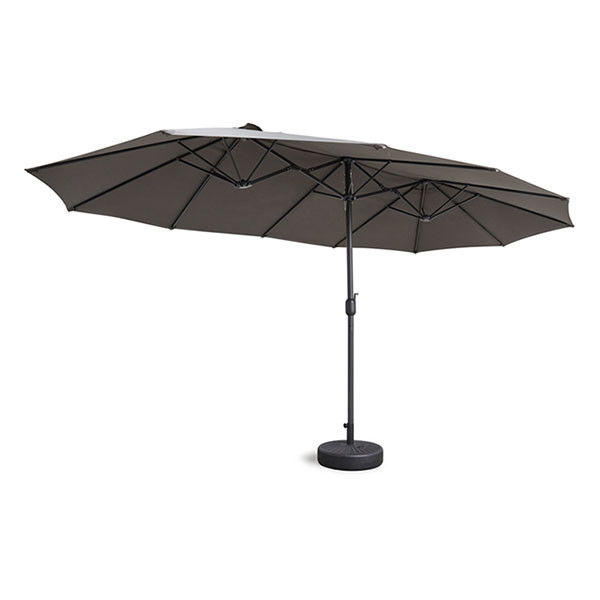 Lifa Garden Dubbele parasol | Lifa Garden | 450 x 270 x 240 cm (Antraciet) HET.LG.0161.086.AN K170105683 - 2