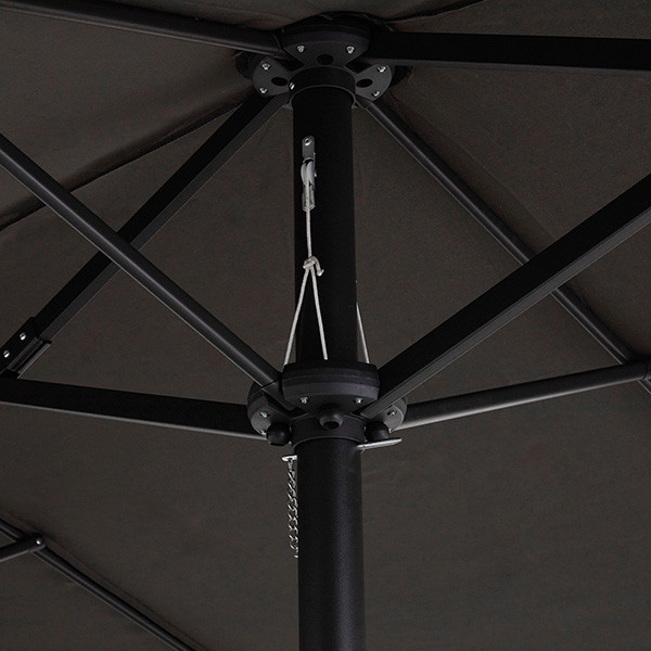 Lifa Garden Dubbele parasol | Lifa Garden | 450 x 270 x 240 cm (Antraciet) HET.LG.0161.086.AN K170105683 - 5