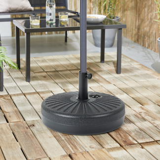 Lifa Garden Parasolvoet | Lifa Garden (Vulbaar tot 22 kg, Voor palen van Ø 40 - 50 mm) HET.LG.0161.062.ZW K170105686 - 5