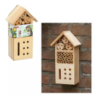 Lifetime Air Insectenhotel | Gardalux | 3 kamers | Houten huis (Type insecten: solitaire bijen, oorwormen, torren, vlinders en lieveheersbeestjes) 871125249863 K170116446 - 3