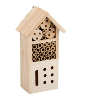 Lifetime Air Insectenhotel | Gardalux | 3 kamers | Houten huis (Type insecten: solitaire bijen, oorwormen, torren, vlinders en lieveheersbeestjes) 871125249863 K170116446