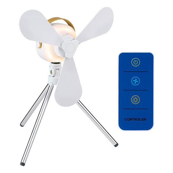 Lifetime Air Tafelventilator | Lifetime Air (Oplaadbaar, USB, 3 snelheden, ABS, Wit) 871125233304 K170104177 - 2