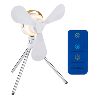 Lifetime Air Tafelventilator | Lifetime Air (Oplaadbaar, USB, 3 snelheden, ABS, Wit) 871125233304 K170104177 - 2