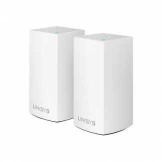 Linksys Wifi mesh - Linksys - 2 stuks (1267 Mbps, 2 poorten, Dual Band, Velop) VLP0102-EU K022001015 - 