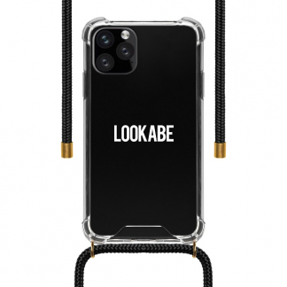 Lookabe iPhone 11 Pro hoesje | Lookabe (Necklace case, Softcase, Transparant/Zwart) LOO026 K010223279 - 