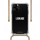 Lookabe iPhone 11 Pro hoesje - Lookabe (Necklace case, Softcase, Transparant/Roze) LOO029 K010223280 Lookabe iPhone 11 Pro hoesje - Lookabe (Necklace case, Softcase, Transparant/Roze) LOO029 K010223280