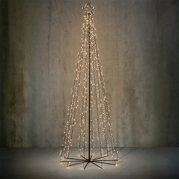 Luca Lighting Lichtboom | Luca Lighting | 75 x 185 cm (560 leds, Warm wit, Koppelbaar, Timer, Dimmer, IP44, Binnen/Buiten) 1167100 K151000900 - 1