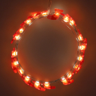 Luca Lighting Lichtslinger kerstsok | Luca Lighting | 1.9 meter (20 leds, Warm Wit, Batterijen) 1202436 K151002076 - 2