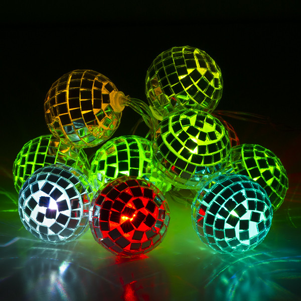 Luca Lighting Lichtsnoer | 1.65 meter | Luca Lighting (10 leds, Discoballen, IP44, Gekleurd, Batterijen, Timer, Binnen/Buiten) 1167046 K151000620 - 2