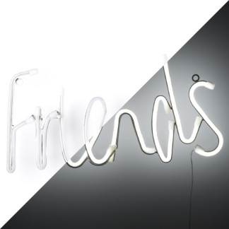 Luca Lighting Neon letters | Luca Lighting | Friends (40.5 x 22 cm, Batterijen, Timer, Binnen) 1145799 K151000627