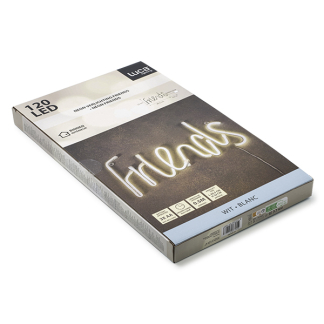 Luca Lighting Neon letters | Luca Lighting | Friends (40.5 x 22 cm, Batterijen, Timer, Binnen) 1145799 K151000627 - 4