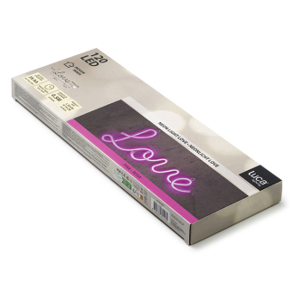 Luca Lighting Neon letters | Luca Lighting | Love (38 x 16 cm, Batterijen, Timer, Binnen) 1145764 K151000628 - 4