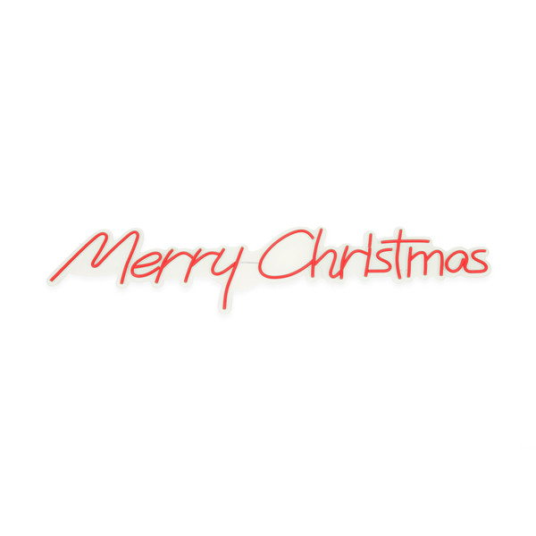 Luca Lighting Neon letters | Luca Lighting | Merry Christmas | 20 x 94 cm (Netstroom, Binnen, Rood) 1145655 K151000891 - 3