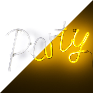 Luca Lighting Neon letters | Luca Lighting | Party (38 x 19.5 cm, Batterijen, Timer, Binnen) 1145800 K151000632 - 1