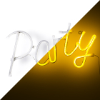 Luca Lighting Neon letters | Luca Lighting | Party (38 x 19.5 cm, Batterijen, Timer, Binnen) 1145800 K151000632 - 1