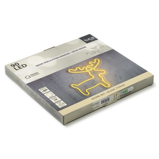 Luca Lighting Neon rendier | Luca Lighting | 30.5 x 28.5 cm (USB, Binnen, Geel) 1167146 K151000629 - 2