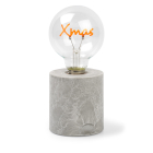 Tafellamp Xmas | Luca Lighting | Ø 8 x 18 cm (Led, Batterijen, Timer, Binnen)